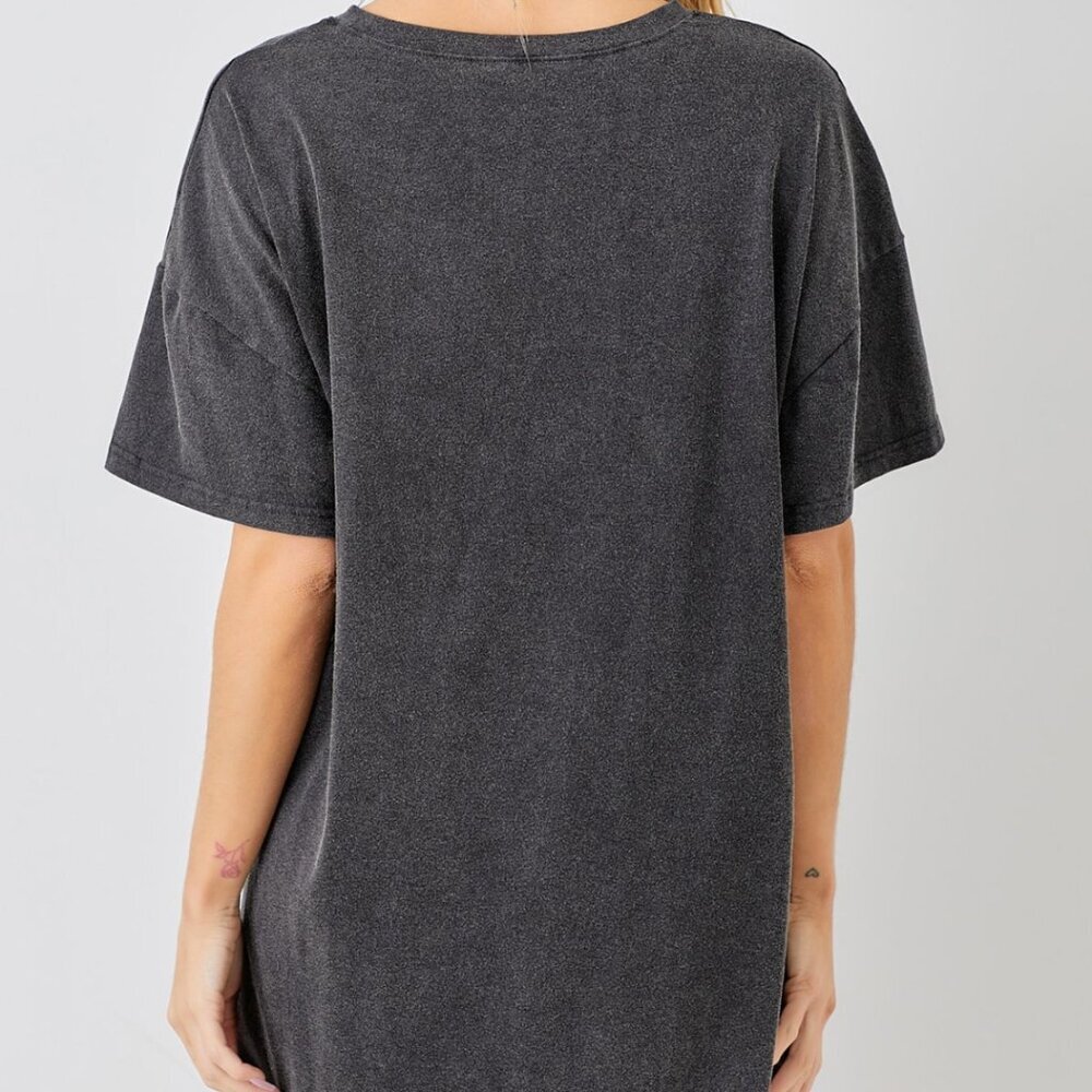 NWT - BaeVely Sequin Star Tshirt Dress - Picture 6 of 6